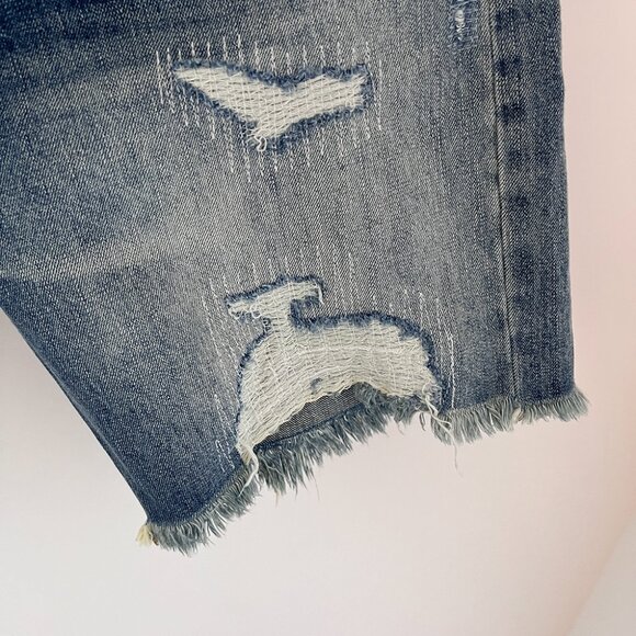 Gallery Dept Washed Blue Denim Shorts - Picture 5 of 8